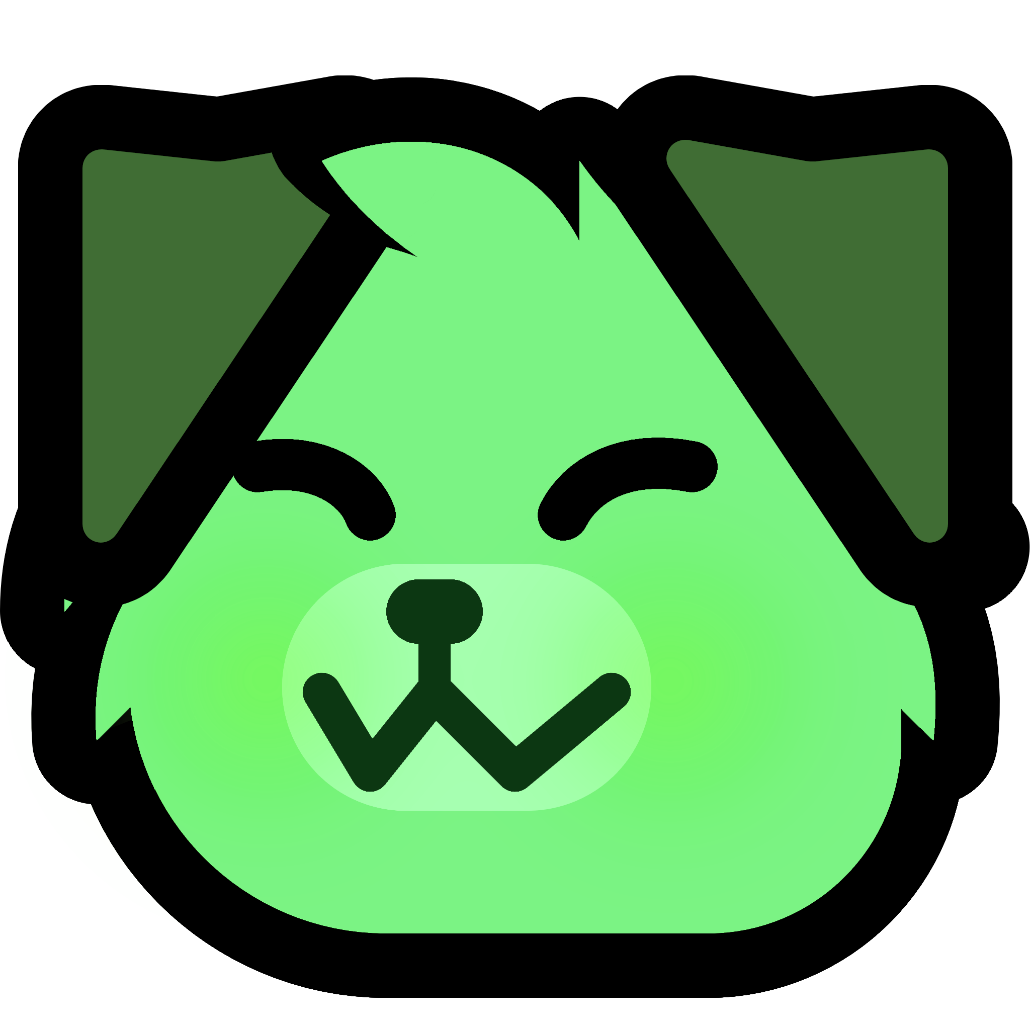 neodog_green_floof_happy