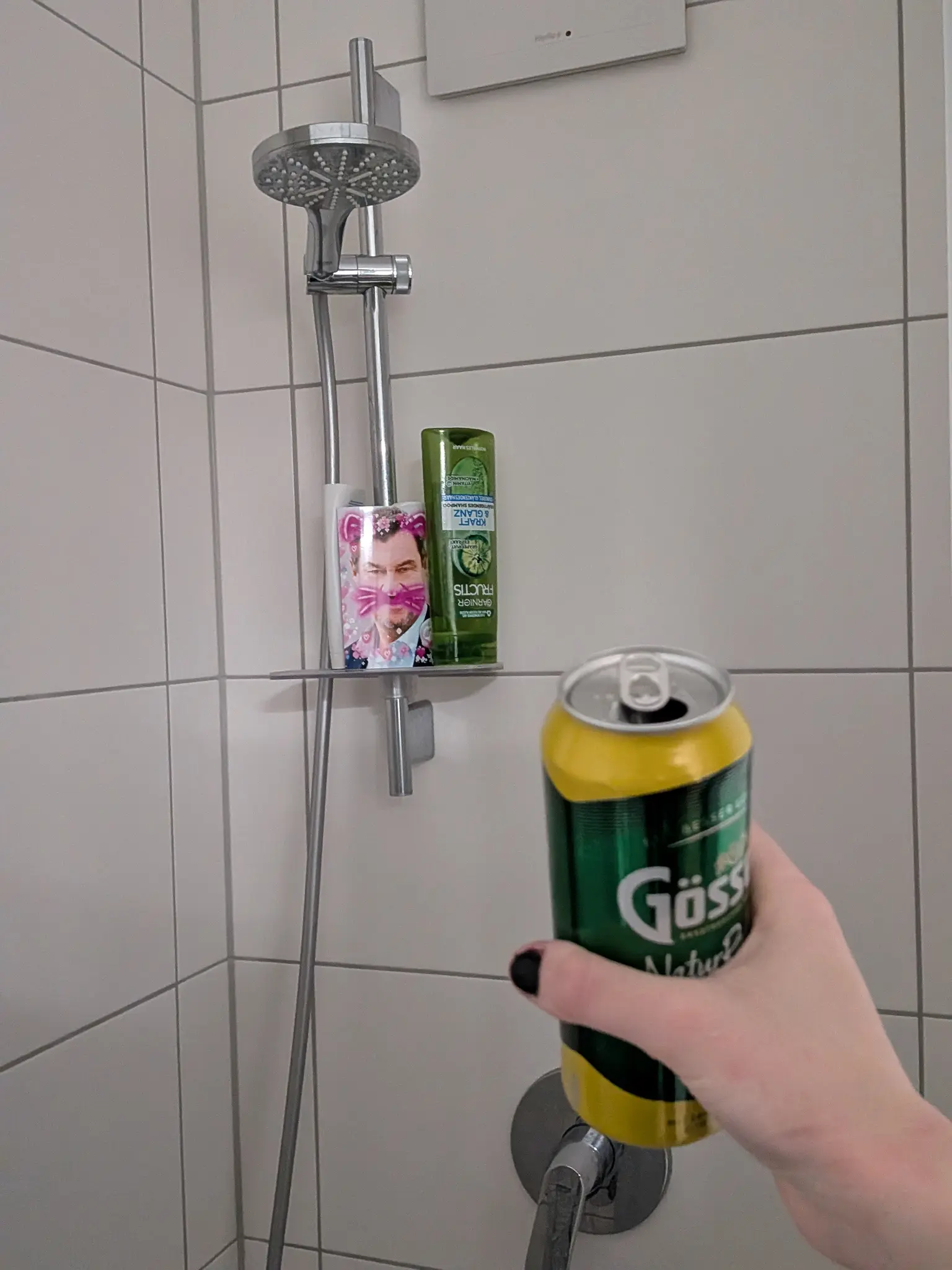 shower from the outside pov