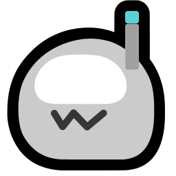 neobot with an empty visor